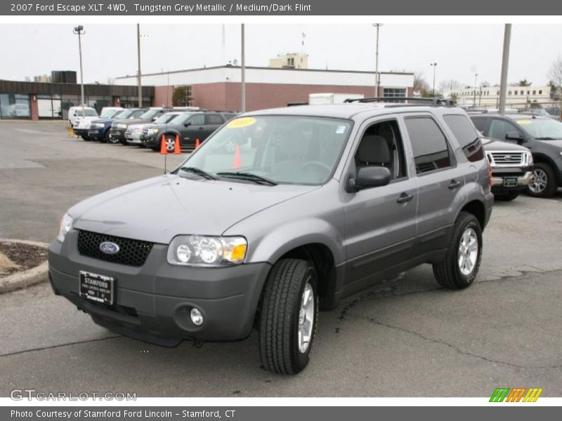 Tungsten Grey Metallic / Medium/Dark Flint 2007 Ford Escape XLT 4WD