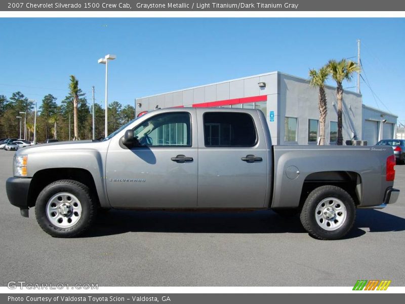 Graystone Metallic / Light Titanium/Dark Titanium Gray 2007 Chevrolet Silverado 1500 Crew Cab