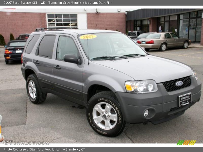 Tungsten Grey Metallic / Medium/Dark Flint 2007 Ford Escape XLT 4WD