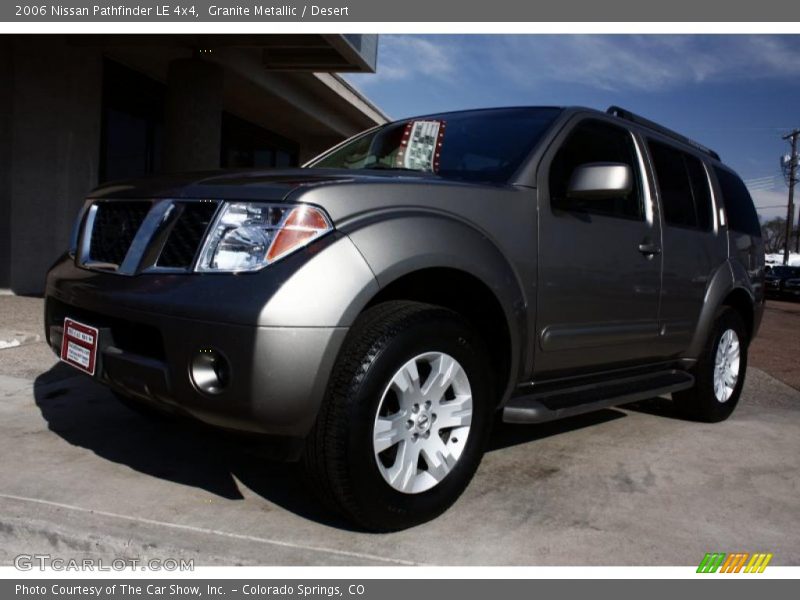 Granite Metallic / Desert 2006 Nissan Pathfinder LE 4x4
