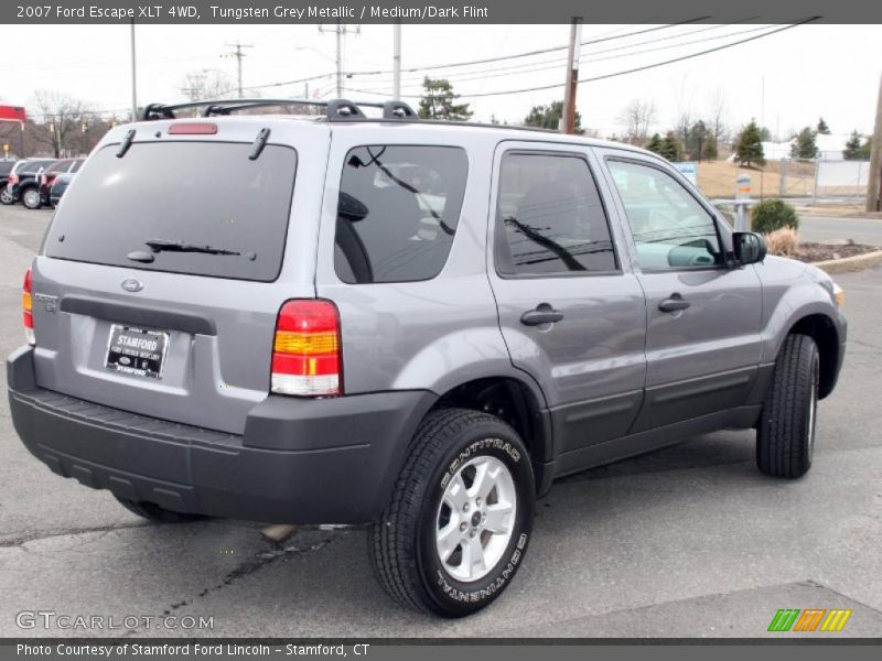 Tungsten Grey Metallic / Medium/Dark Flint 2007 Ford Escape XLT 4WD