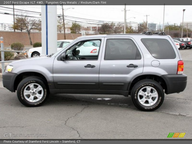 Tungsten Grey Metallic / Medium/Dark Flint 2007 Ford Escape XLT 4WD