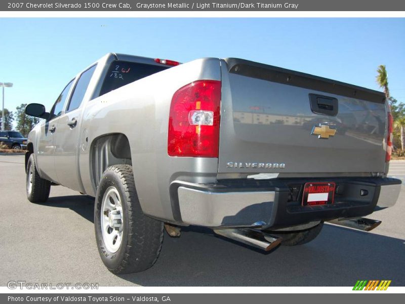 Graystone Metallic / Light Titanium/Dark Titanium Gray 2007 Chevrolet Silverado 1500 Crew Cab