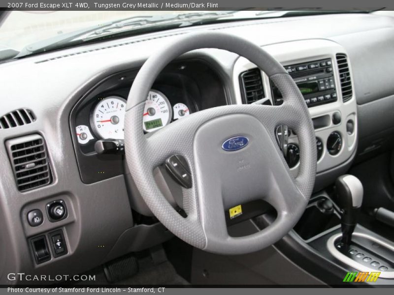 Tungsten Grey Metallic / Medium/Dark Flint 2007 Ford Escape XLT 4WD