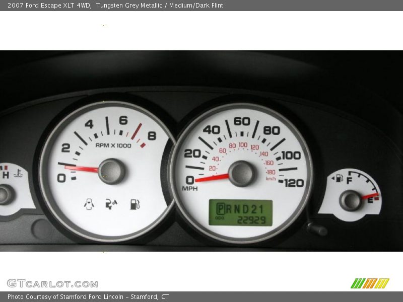 Tungsten Grey Metallic / Medium/Dark Flint 2007 Ford Escape XLT 4WD