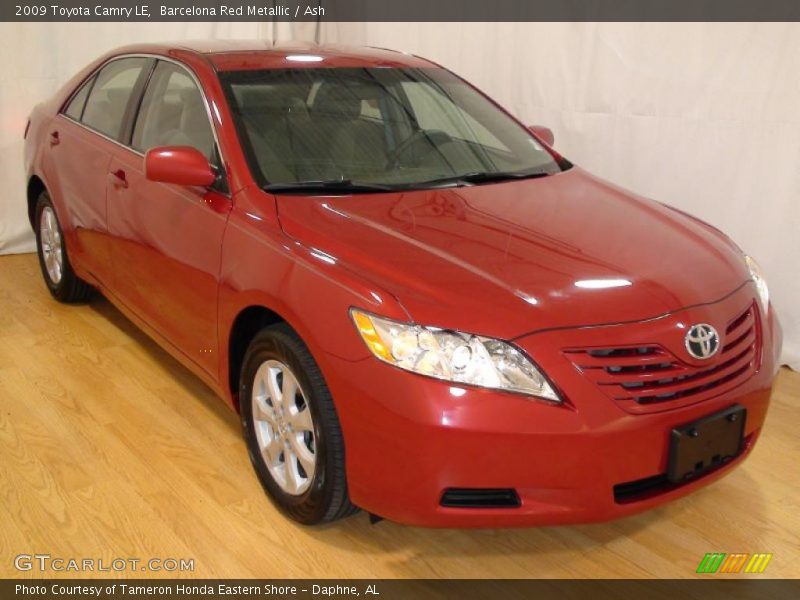 Barcelona Red Metallic / Ash 2009 Toyota Camry LE