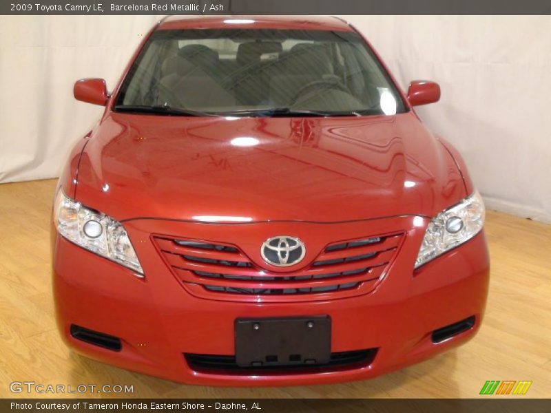 Barcelona Red Metallic / Ash 2009 Toyota Camry LE