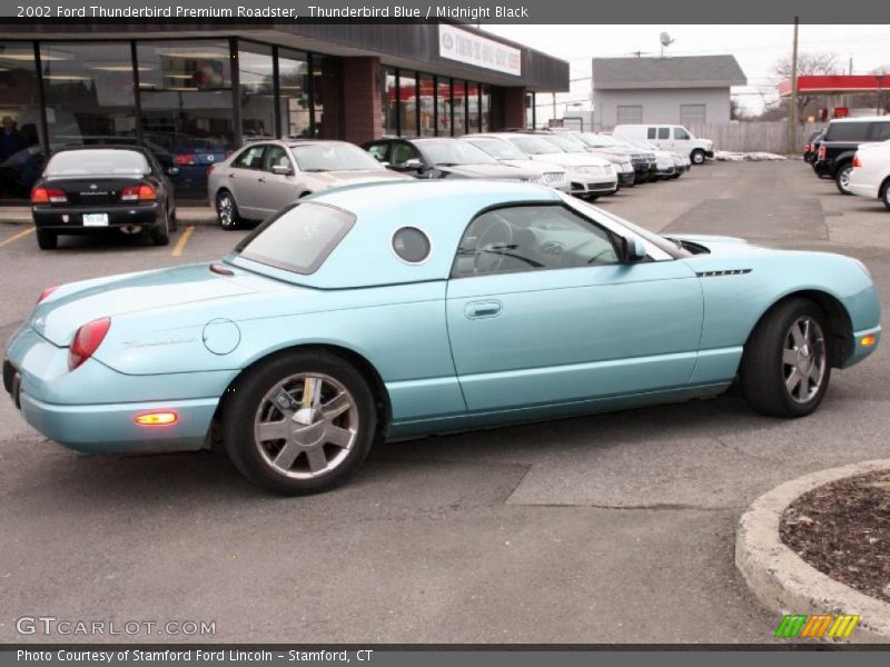 Thunderbird Blue / Midnight Black 2002 Ford Thunderbird Premium Roadster