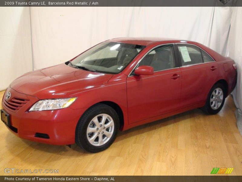 Barcelona Red Metallic / Ash 2009 Toyota Camry LE