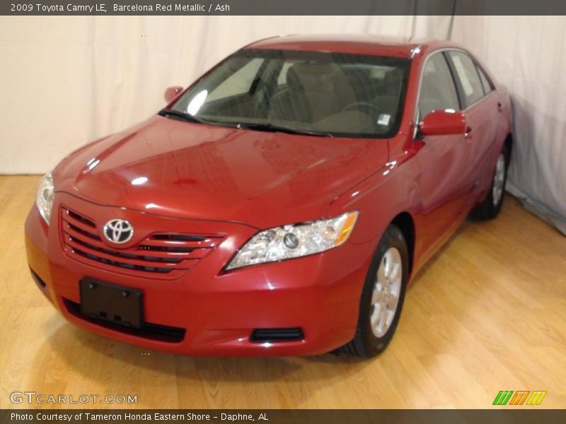 Barcelona Red Metallic / Ash 2009 Toyota Camry LE