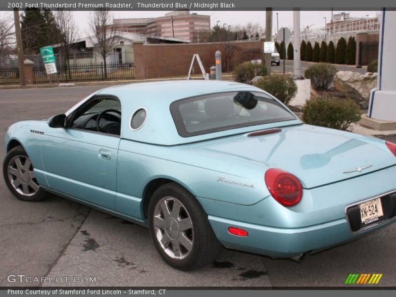 Thunderbird Blue / Midnight Black 2002 Ford Thunderbird Premium Roadster