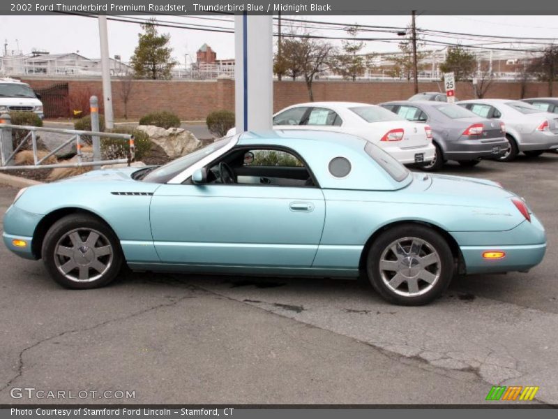 Thunderbird Blue / Midnight Black 2002 Ford Thunderbird Premium Roadster