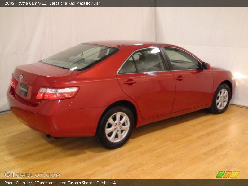 Barcelona Red Metallic / Ash 2009 Toyota Camry LE