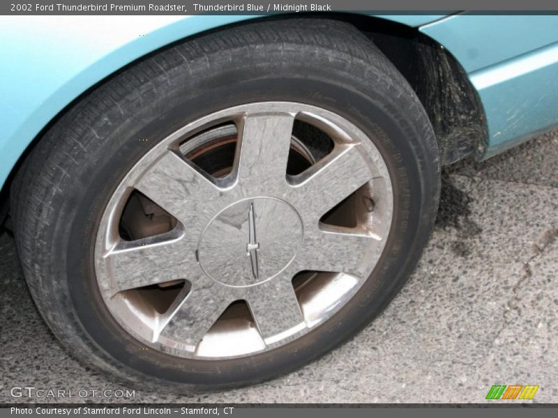 Thunderbird Blue / Midnight Black 2002 Ford Thunderbird Premium Roadster