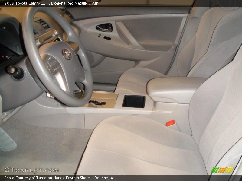 Barcelona Red Metallic / Ash 2009 Toyota Camry LE