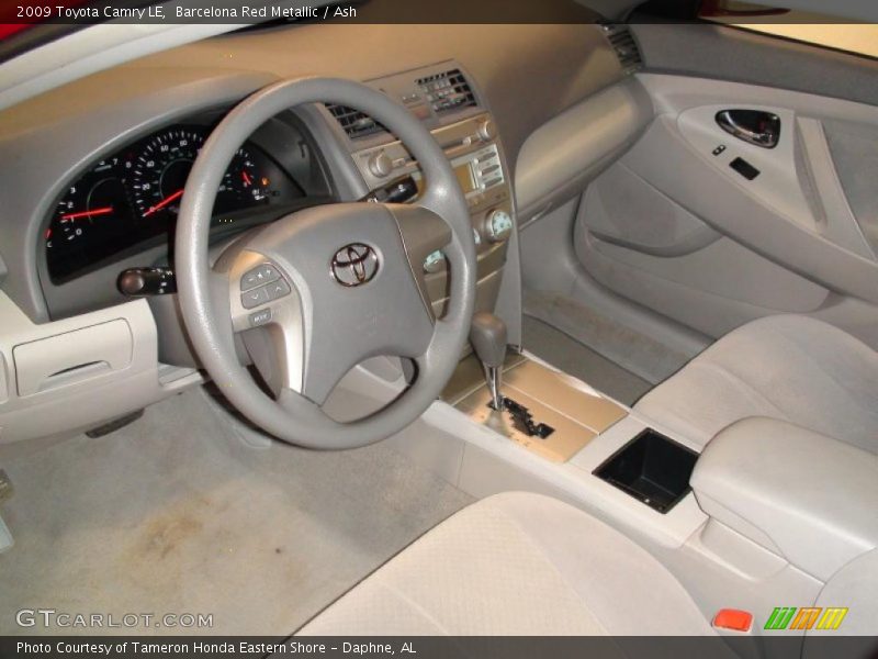 Barcelona Red Metallic / Ash 2009 Toyota Camry LE