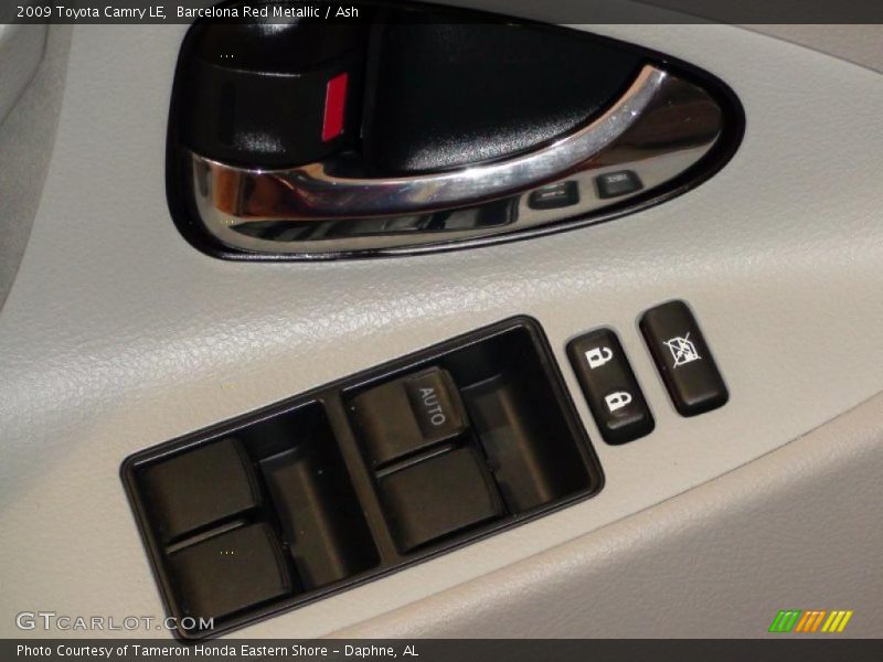 Barcelona Red Metallic / Ash 2009 Toyota Camry LE