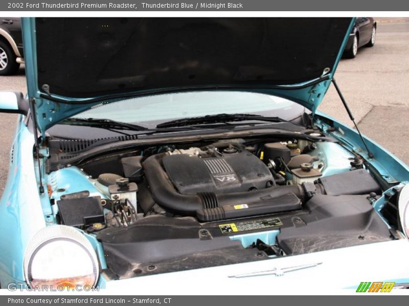 Thunderbird Blue / Midnight Black 2002 Ford Thunderbird Premium Roadster