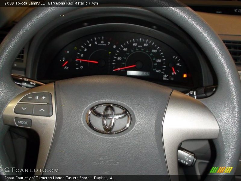 Barcelona Red Metallic / Ash 2009 Toyota Camry LE