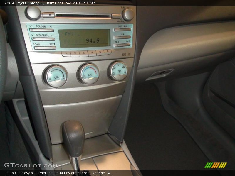 Barcelona Red Metallic / Ash 2009 Toyota Camry LE