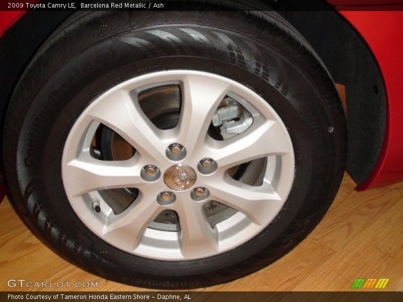 Barcelona Red Metallic / Ash 2009 Toyota Camry LE