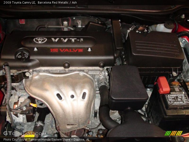 Barcelona Red Metallic / Ash 2009 Toyota Camry LE