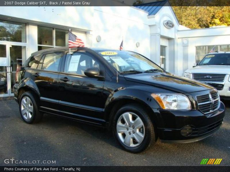 Black / Pastel Slate Gray 2007 Dodge Caliber SXT