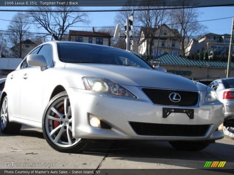Tungsten Pearl / Black 2006 Lexus IS 350