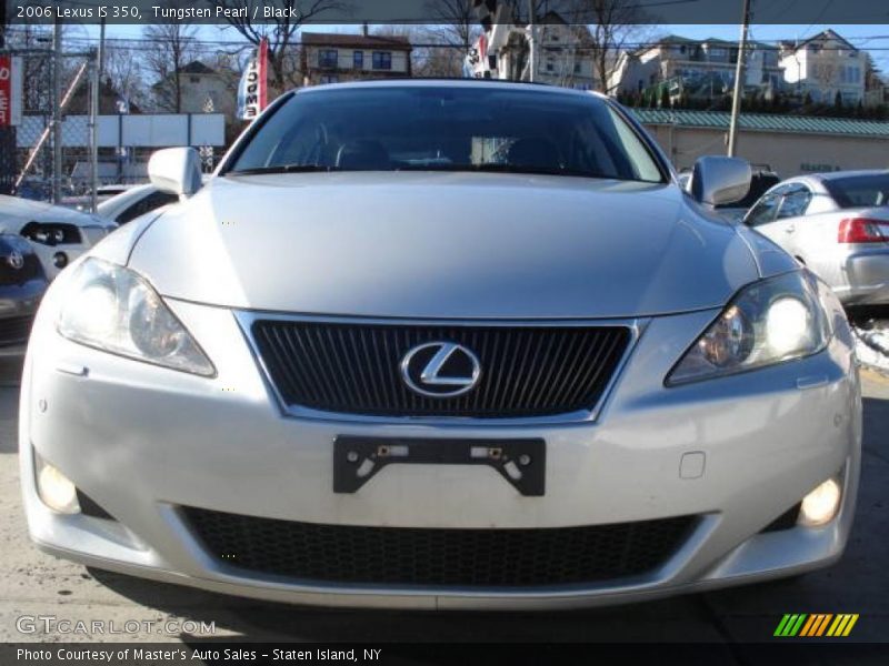 Tungsten Pearl / Black 2006 Lexus IS 350