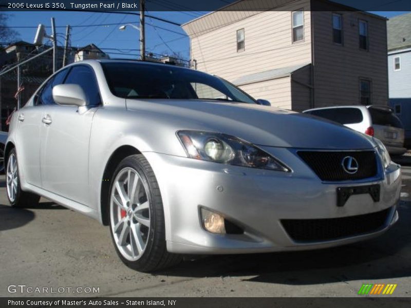 Tungsten Pearl / Black 2006 Lexus IS 350