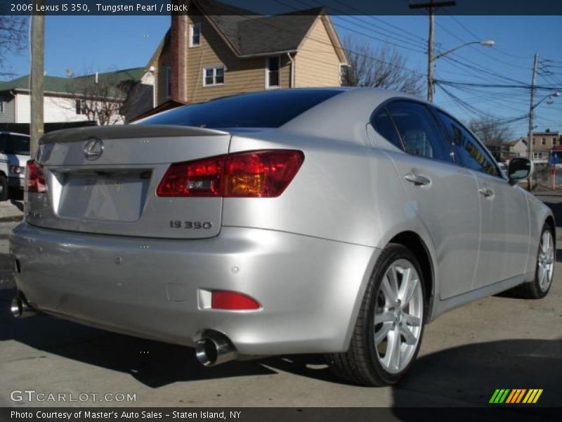 Tungsten Pearl / Black 2006 Lexus IS 350