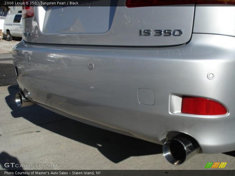 Tungsten Pearl / Black 2006 Lexus IS 350