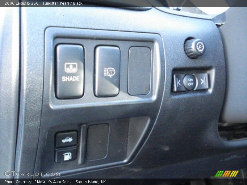 Tungsten Pearl / Black 2006 Lexus IS 350
