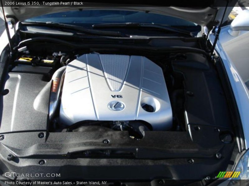 Tungsten Pearl / Black 2006 Lexus IS 350