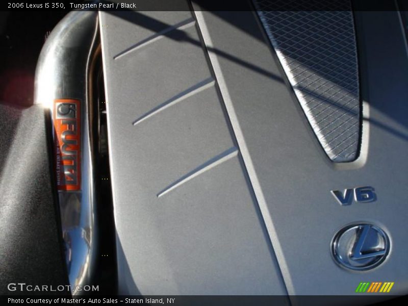 Tungsten Pearl / Black 2006 Lexus IS 350