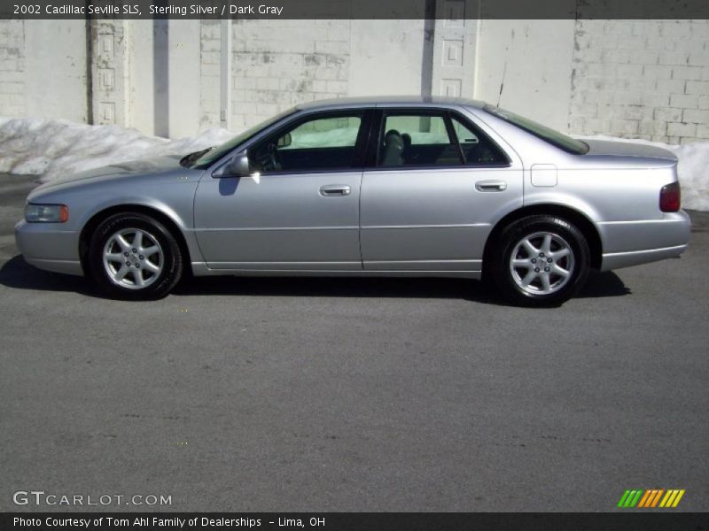 Sterling Silver / Dark Gray 2002 Cadillac Seville SLS