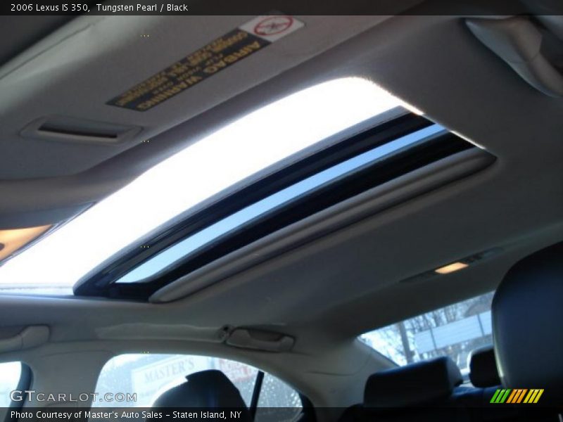 Tungsten Pearl / Black 2006 Lexus IS 350