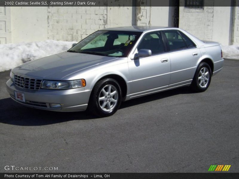 Sterling Silver / Dark Gray 2002 Cadillac Seville SLS