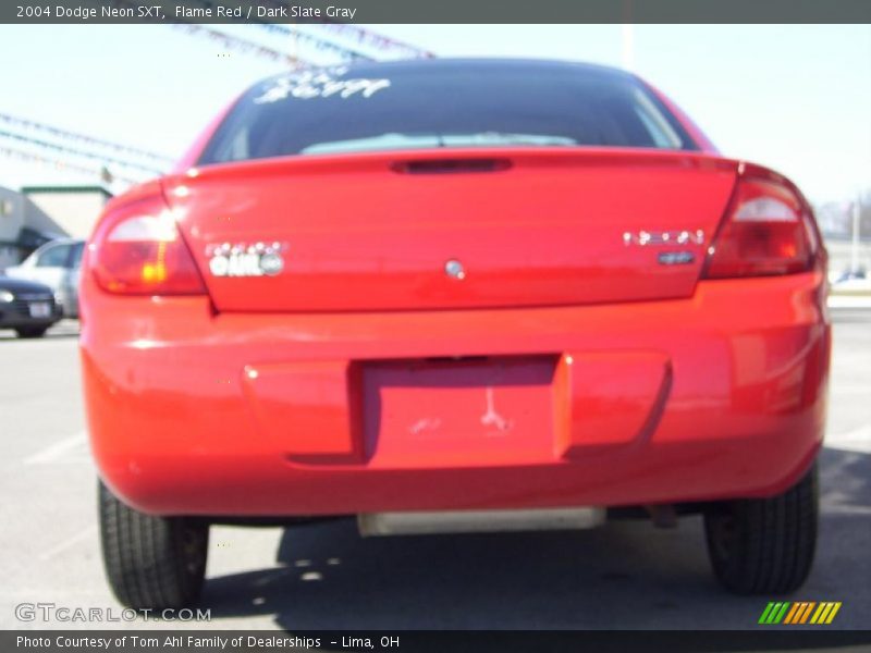 Flame Red / Dark Slate Gray 2004 Dodge Neon SXT