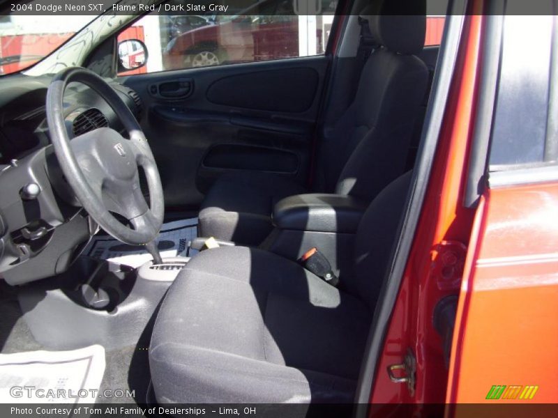 Flame Red / Dark Slate Gray 2004 Dodge Neon SXT