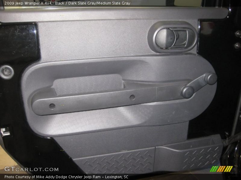 Black / Dark Slate Gray/Medium Slate Gray 2009 Jeep Wrangler X 4x4