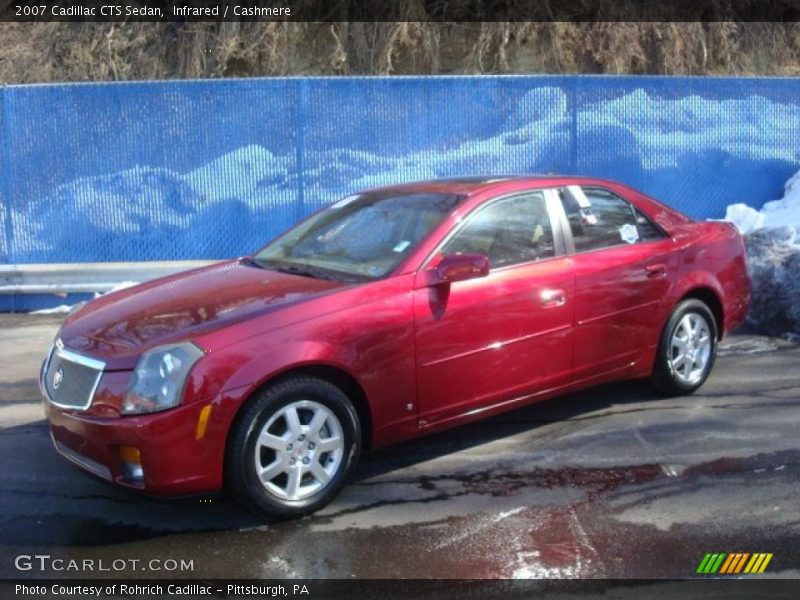 Infrared / Cashmere 2007 Cadillac CTS Sedan