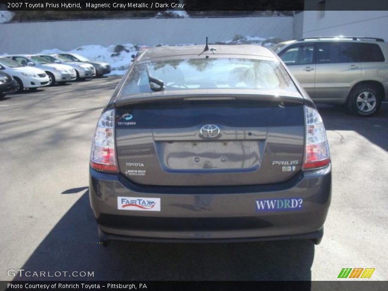 Magnetic Gray Metallic / Dark Gray 2007 Toyota Prius Hybrid