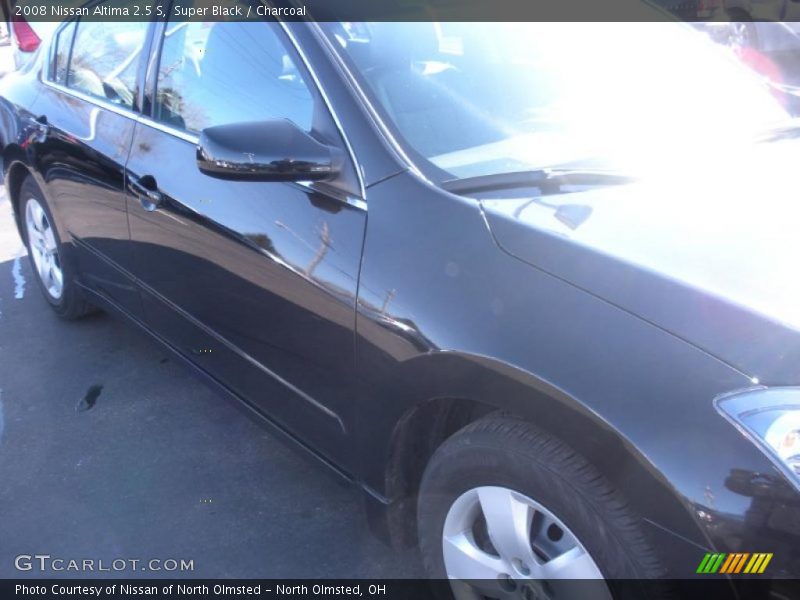 Super Black / Charcoal 2008 Nissan Altima 2.5 S