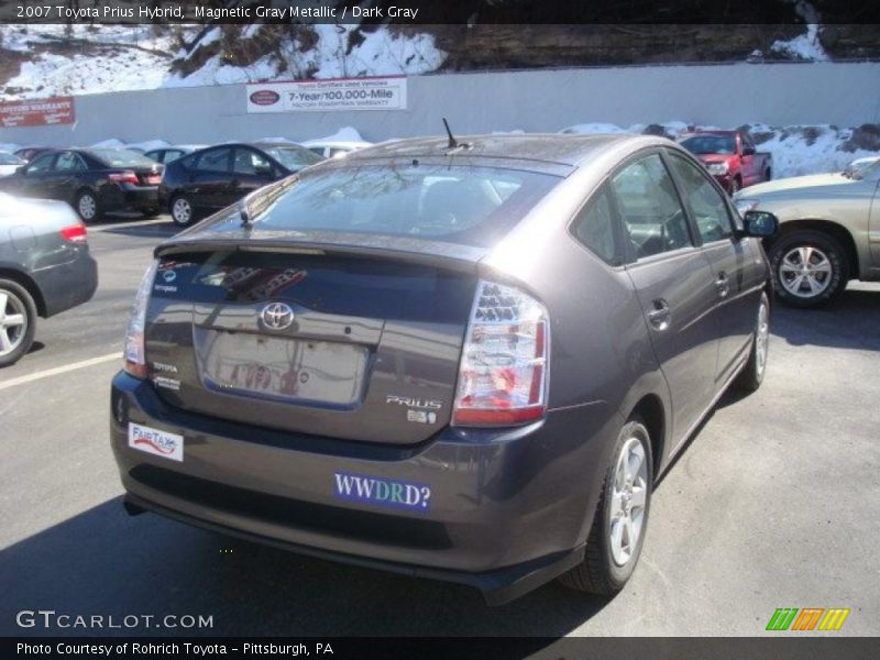 Magnetic Gray Metallic / Dark Gray 2007 Toyota Prius Hybrid