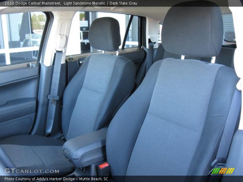 Light Sandstone Metallic / Dark Slate Gray 2010 Dodge Caliber Mainstreet