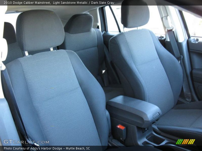 Light Sandstone Metallic / Dark Slate Gray 2010 Dodge Caliber Mainstreet