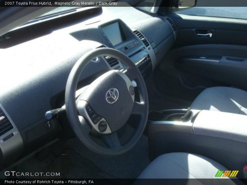 Magnetic Gray Metallic / Dark Gray 2007 Toyota Prius Hybrid