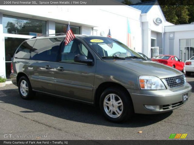 Spruce Green Metallic / Flint Grey 2006 Ford Freestar SEL