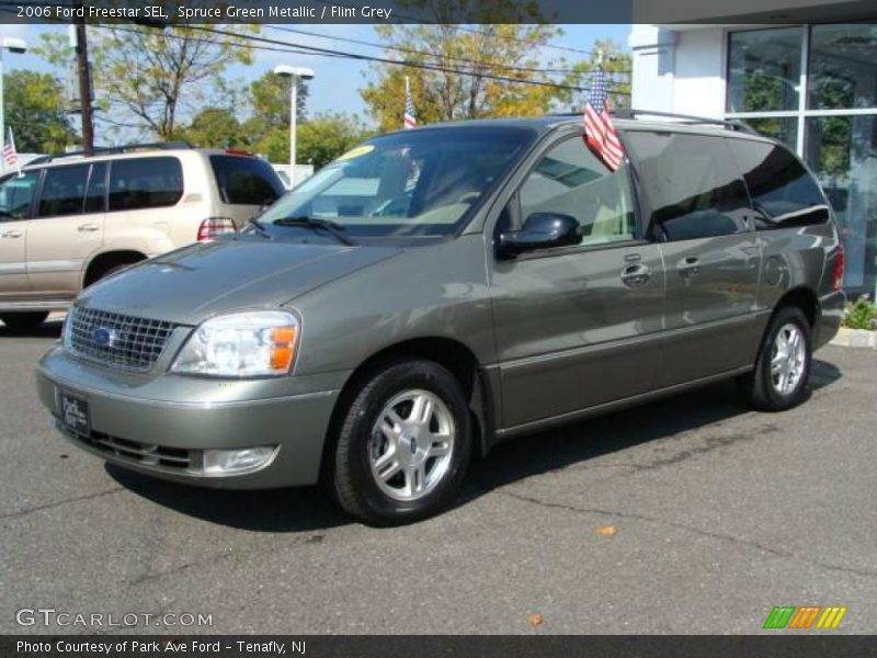 Spruce Green Metallic / Flint Grey 2006 Ford Freestar SEL
